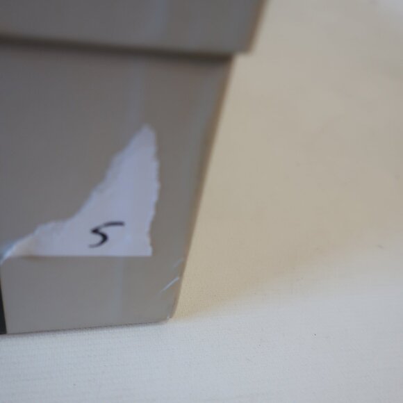 Womens Taryn Rose Selinda Black Patent Leather Peep Toe Cork Wedge Mule Heel 9.5 - Picture 10 of 13